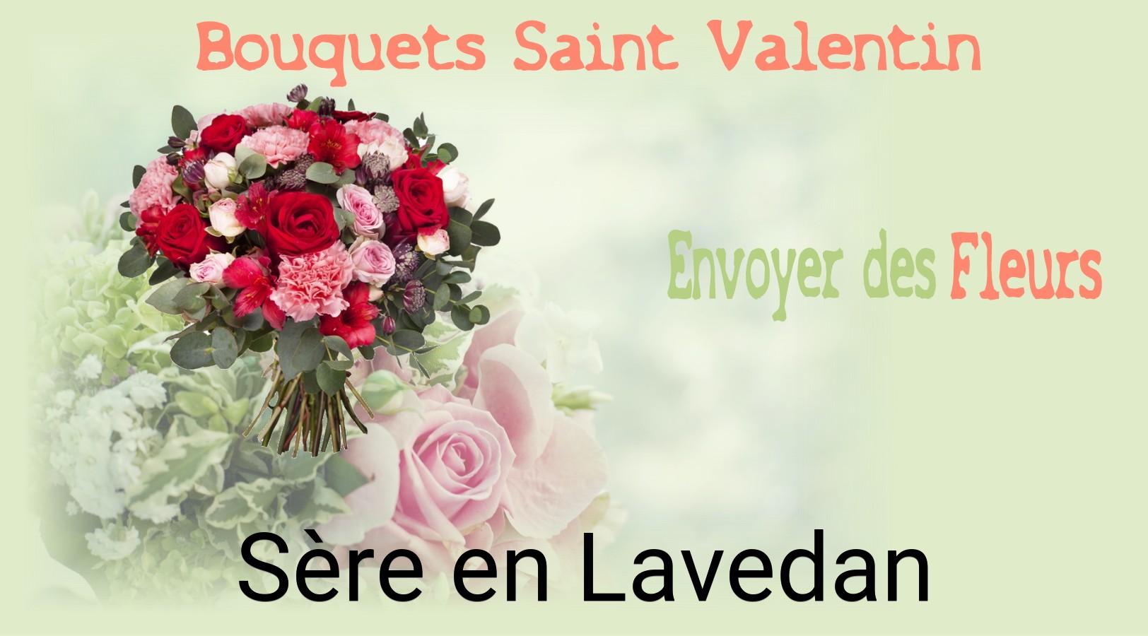 Roses de Saint-Valentin livrées à Sère-en-Lavedan